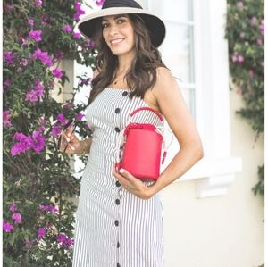 Who what wear Collection Striped MIDI Dress